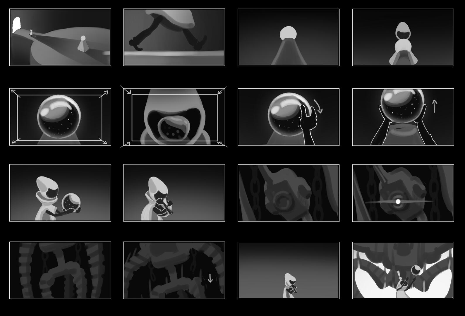 Spaceman Storyboard Spaceman Storyboard